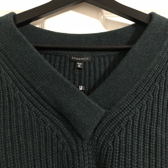 Brand new Dynamite wool blend v-neck sweater - Picture 4 of 4